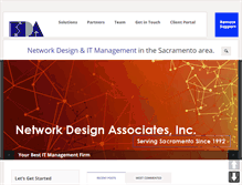 Tablet Screenshot of ndasacramento.com
